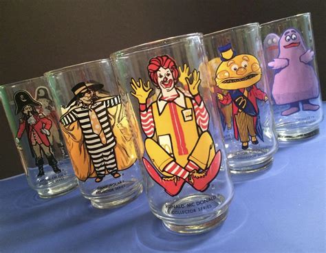 McDonald's Glassware: Nostalgia and Memories from Childhood